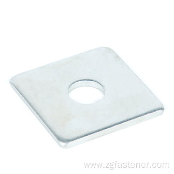 zinc plated square washers DIN436